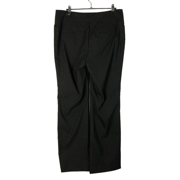 Ann Taylor Signature Charcoal Gray Wide Leg Dress Pant 6 - Picture 2 of 3